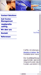 Mobile Screenshot of calltec.ch
